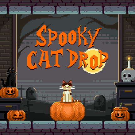 Spooky Cat Drop Game Cover