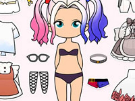 Paint Doll Dress Up: Makeup Game Game Cover