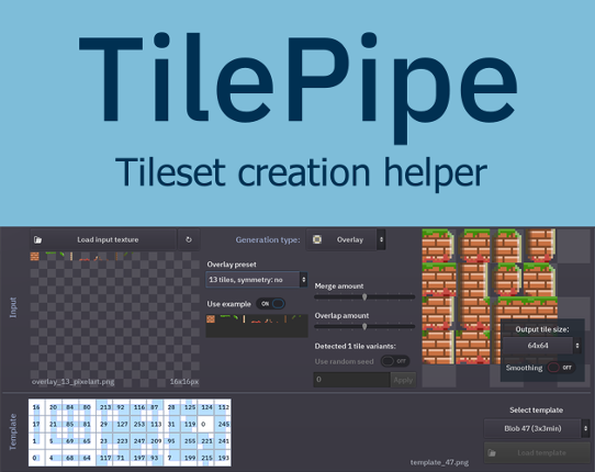 TilePipe - tileset pipeline tool Game Cover