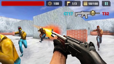 Counter Terrorist War - Sniper Shoot Strike Image