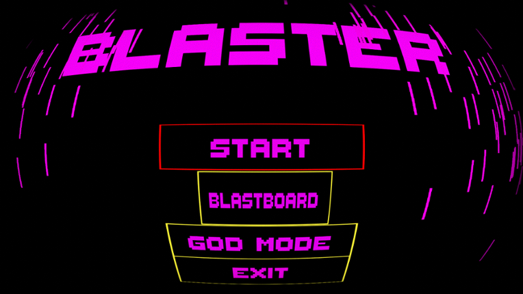 BLASTER original Game Cover