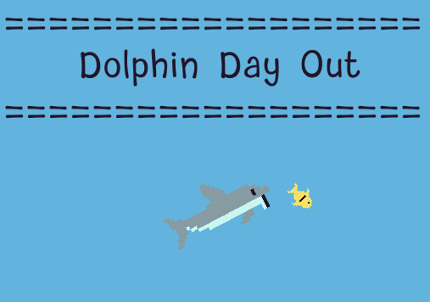 Dolphin Day Out Game Cover