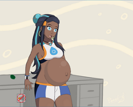 Nessa Belly Expansion Mini-Game Image