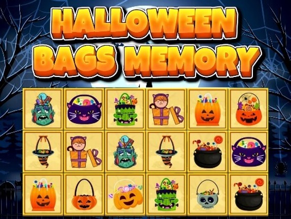 Halloween Bags Memory Game Cover