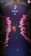 Jelly Fish Deep Blue Sea Diver In Ocean Saga Quest Image