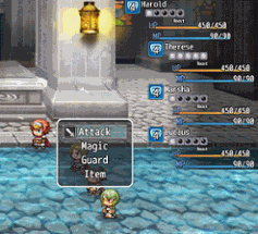 Side Battle Status UI plugin for RPG Maker MV Image