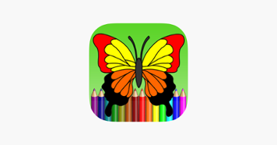 Butterfly Coloring Book For Kids Image