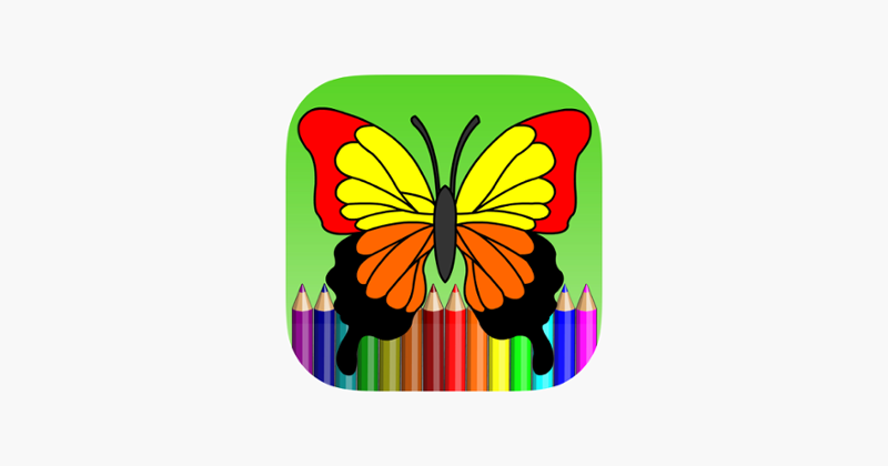 Butterfly Coloring Book For Kids Game Cover