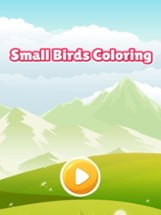 Small birds coloring book for kids games Image