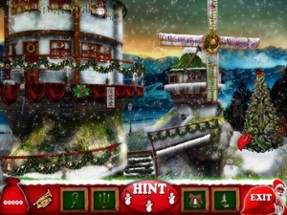 Christmas Resort Hidden Object Image