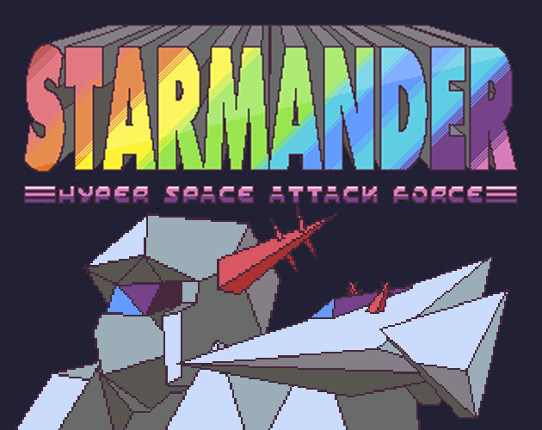 Hyper Space Attack Force: Starmander Game Cover