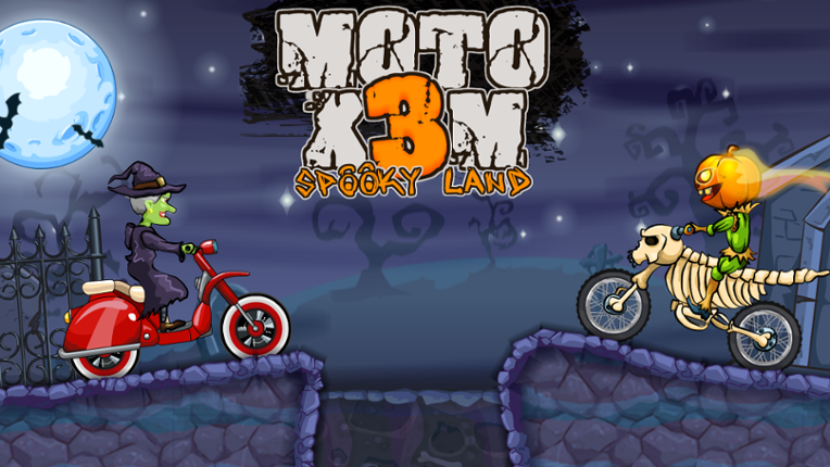 Moto X3M 6: Spooky Land Game Cover