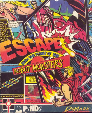 Escape from the Planet of the Robot Monsters Game Cover