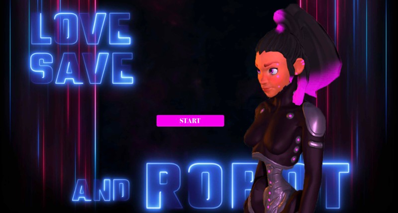 Love save & robot Game Cover