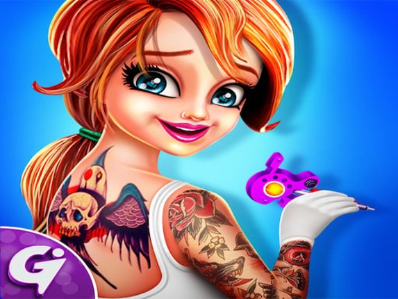 Tattoo Dash : Artistic Designs Shop Simulator Game Game Cover