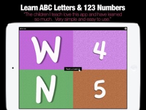 Touch and Learn - ABC Alphabet and 123 Numbers Image