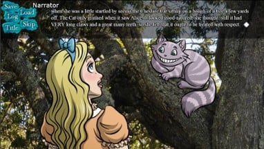 BRG's Alice in Wonderland Visual Novel Image