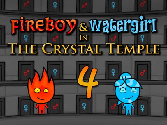 Fireboy and Watergirl 4 Crystal Temple Game Cover