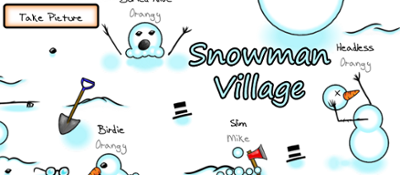 Snowman Village Image