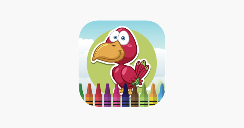 Small birds coloring book for kids games Game Cover