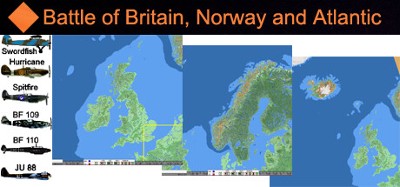 Battle of Britain, Norway and Atlantic Image