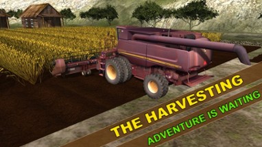 Farm Harvester Simulator – Farming tractor driving &amp; trucker simulator game Image