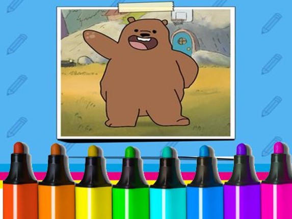 We Bare Bears: How to Draw Grizzly Game Cover