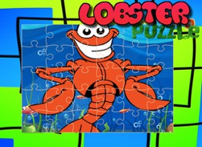 Lobster Sea Animals Jigsaw Puzzle Preschool and Kindergarten Learning Games ( 2,3,4,5 and 6 Years Old ) Image