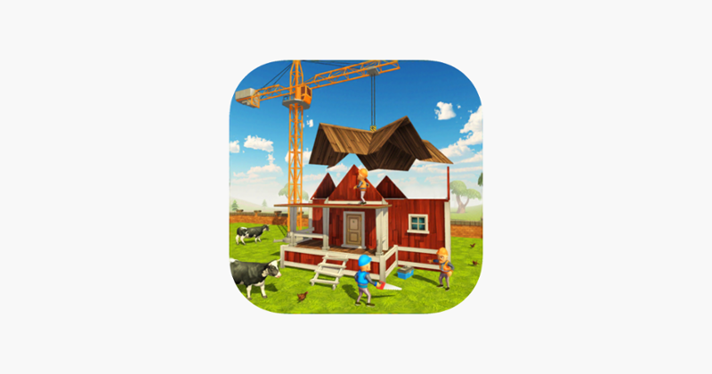 Modern Farm House Construction Game Cover