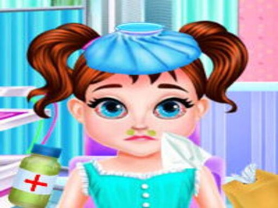 Baby Bad Cold Treatment Game Cover