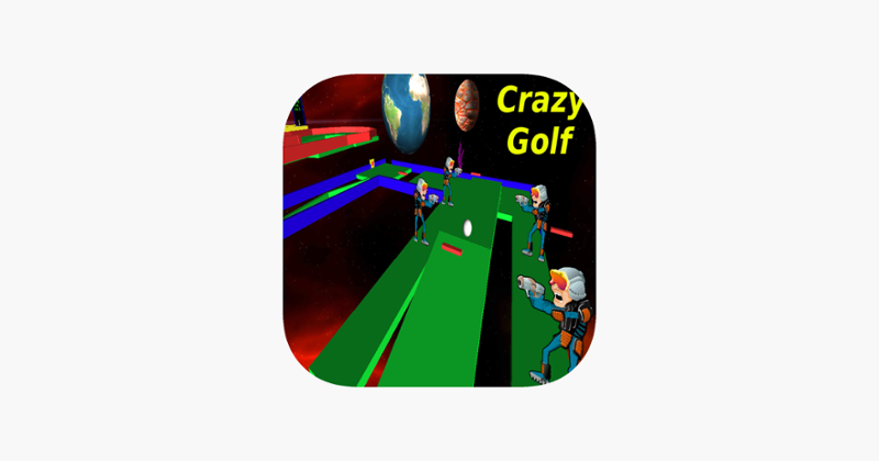 Crazy Golf In Space Game Cover