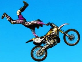 Crazy Motocross Jumps Jigsaw Image