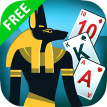 Egypt Solitaire. Match 2 Cards. Card Game Free Image