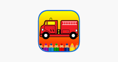 Kids Coloring Pages - Toddler Cars Transportation Image