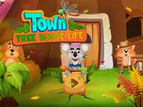 Town Tree House Life Image