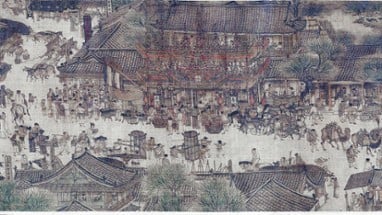 Along the River During the Qingming Festival Image