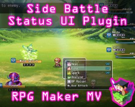 Side Battle Status UI plugin for RPG Maker MV Image