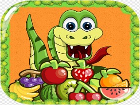 Snake And Fruit Image