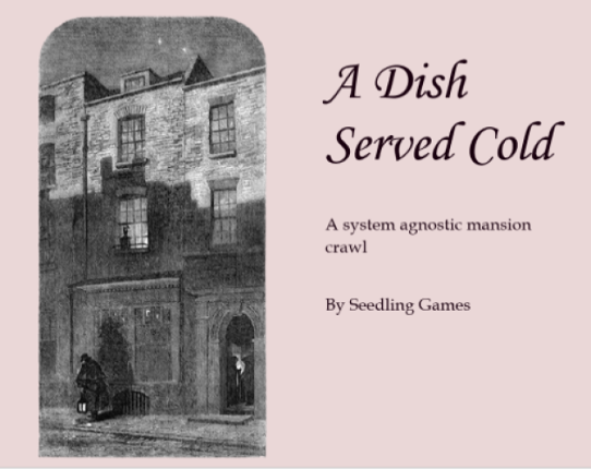 A Dish Served Cold - Manorcrawl Game Cover