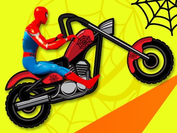 Spiderman Motorbike Game Cover