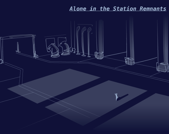 Alone in the Station Remnants Game Cover