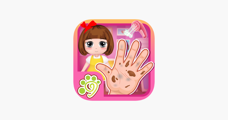 Bella's hand care salon game Game Cover