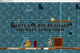 One Button Controlled  -  Arrow and Sword - Accessible Game Image