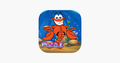 Lobster Sea Animals Jigsaw Puzzle Preschool and Kindergarten Learning Games ( 2,3,4,5 and 6 Years Old ) Image