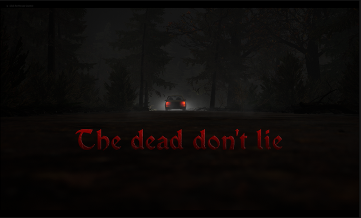The dead don't lie Game Cover