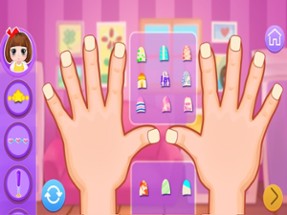 Bella's hand care salon game Image