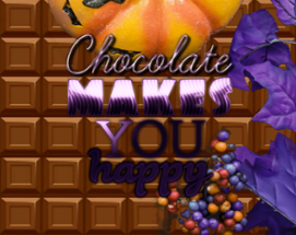 Chocolate makes you happy: Halloween Image
