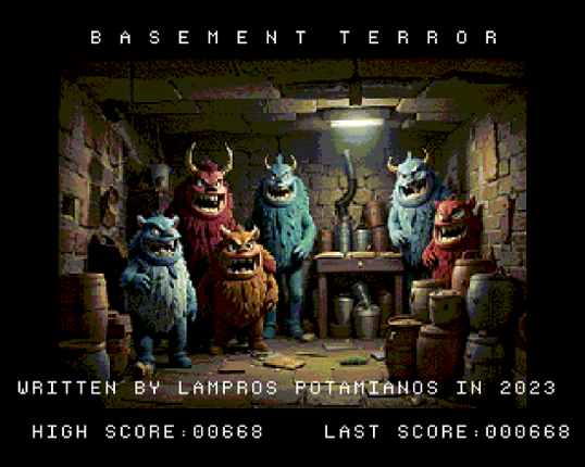Basement Terror Game Cover