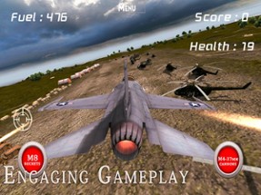 F-16 Fighting Falcon - Combat Flight Simulator of Infinite Fighter Hunter Image