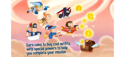 Monkey Math - Jetpack for Kids Image